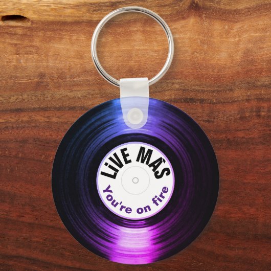Live MAS 08 Sleutelhanger (Achterkant)