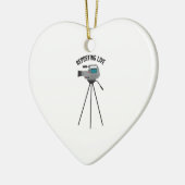 Live melden keramisch ornament (Links)