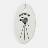 Live melden keramisch ornament (Rechts)