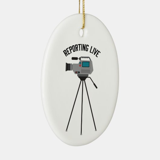 Live melden keramisch ornament (Rechts)