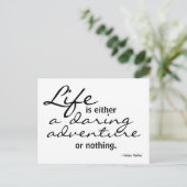 Live - Motivate - Inspire - Briefkaart (Staand voorkant)