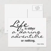 Live - Motivate - Inspire - Briefkaart (Voorkant / Achterkant)