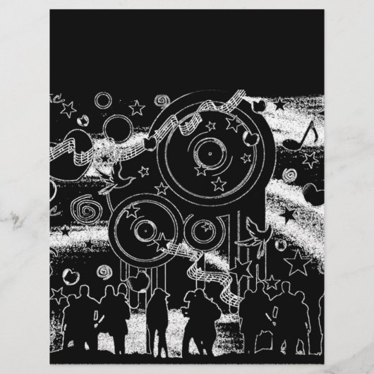 Live Music Concert | partijband Flyer (Achterkant)