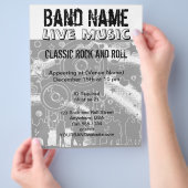 Live Music Concert | partijband Flyer (Hand)