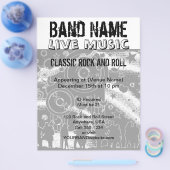 Live Music Concert | partijband Flyer (Enkel)