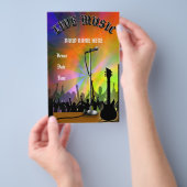 Live Music Concert/Party Flyer (Hand)