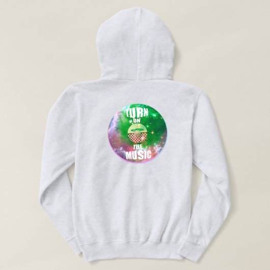 Live Music Hoodie (Design achterkant)