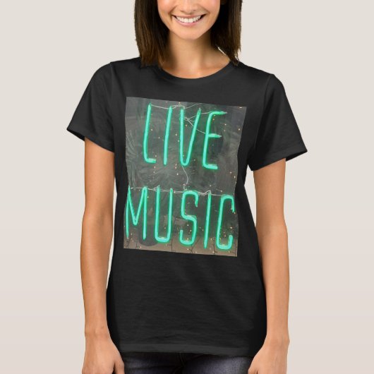 Live Music T-shirt (Voorkant)