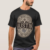 Live muziek hoofdstad van de wereld Austin Texas T-shirt (Voorkant)