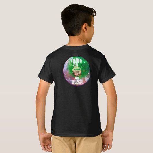 Live Muziek T-shirt (Achterkant volledig)