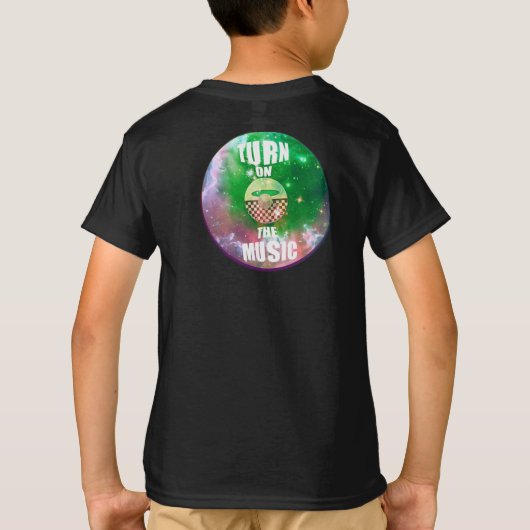 Live Muziek T-shirt (Achterkant)