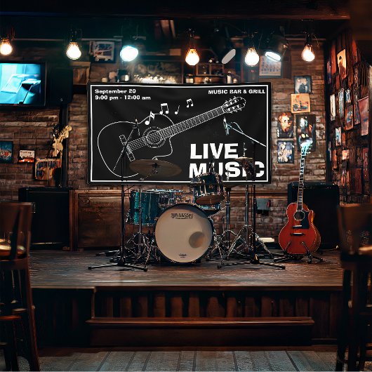 Live Muziekgarage & Grill Spandoek