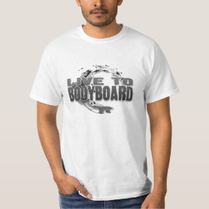Live naar bord t-shirt