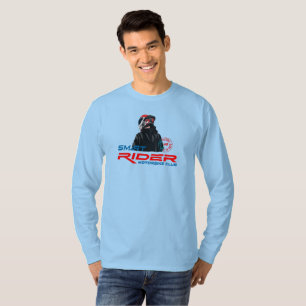 Live naar Ride (motorfiets)   Lange hoes van Manne T-shirt