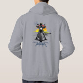 Live naar Ride (motorfiets) | Mannen Hoodie (Achterkant)