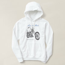Live naar Ride, Ride to Live Basic Hoodie Sweatshi