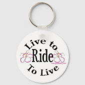 Live naar Ride - Sleutelhanger (Voorkant)