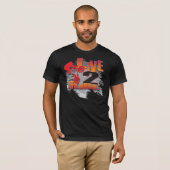 Live naar Ride T-shirt (Voorkant volledig)