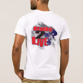 Live naar Ride T-shirt (Achterkant)