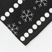 Live naar Ski deken - zwart (Hoek)