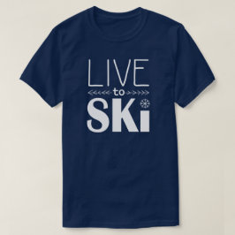 Live naar Ski shirt