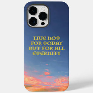 "Live Not for Today" iPhone hoesje