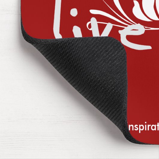 Live Now Mousepad Muismat (Hoek)