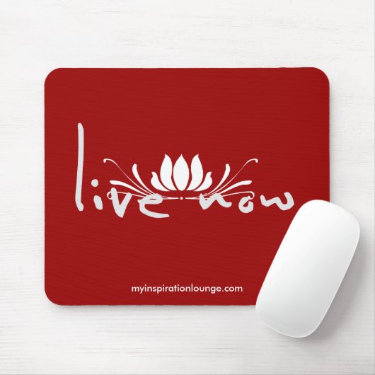 Live Now Mousepad Muismat (Met muis)