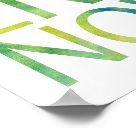 Live nu poster (Hoek)