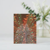 Live Oak Florida Tree-kerstlampje Zoom Feestdagenkaart (Staand voorkant)