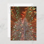 Live Oak Florida Tree-kerstlampje Zoom Feestdagenkaart (Voorkant / Achterkant)