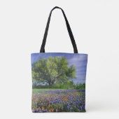 Live Oak & Texas Paintbrush, en Texas Tote Bag (Achterkant)