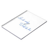 Live om notebook te schrijven notitieboek (Linkerzijde)