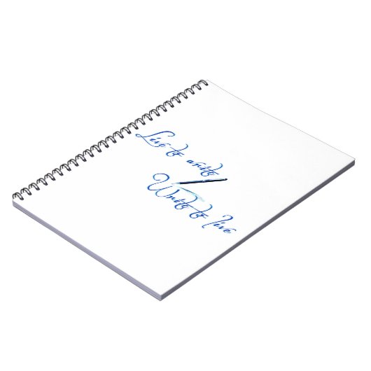 Live om notebook te schrijven notitieboek (Linkerzijde)