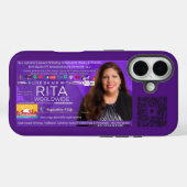 Live On Air met Rita Hoesje voor iPhone 16 (Achterkant (horizontaal))