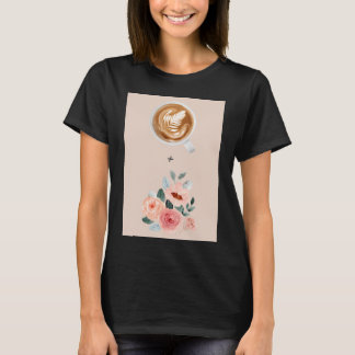 (Live On) Coffee & Flowers T-shirt