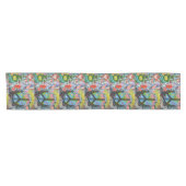 Live ondersteboven Vredesgeband muur Korte Tafelloper (Horizontaal)