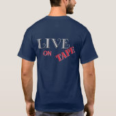 Live op Tape Logo Shirt versie 2 (Achterkant)