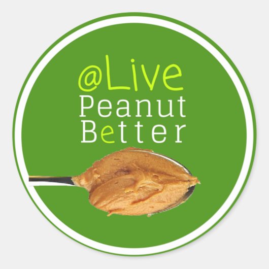 Live pinda betere laptop Sticker (Voorkant)