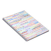 Live positieve tekst wit notitieboek (Rechterzijde)