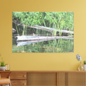 Live Reflection Canvas Afdruk (Insitu (Woonkamer))