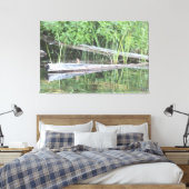 Live Reflection Canvas Afdruk (Insitu (Slaapkamer))