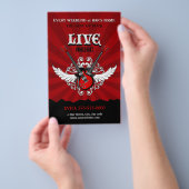 Live Rock Music Concert Party Flyer (Hand)