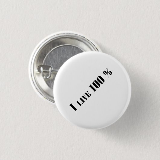 Live Ronde Button 3,2 Cm (Voorkant /achterkant)