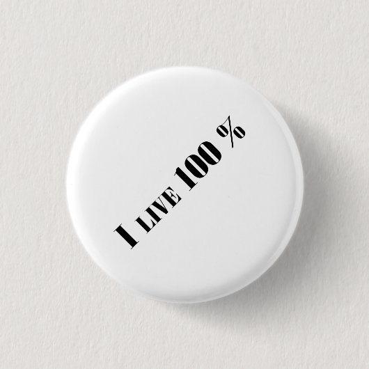 Live Ronde Button 3,2 Cm (Voorkant)