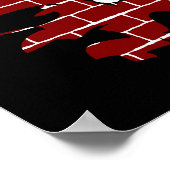 Live Schaats Die Poster (Hoek)