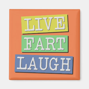 Live Scheet Lachen Grappige Koelkastmagneet Koelka Magneet