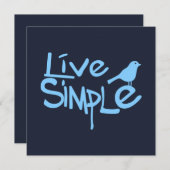 Live Simple (Voorkant / Achterkant)