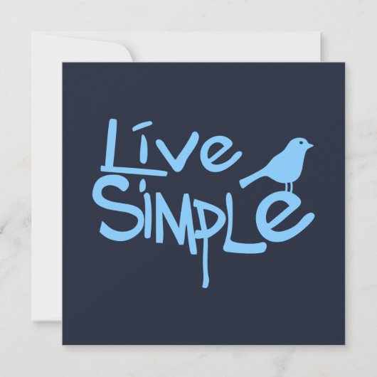 Live Simple (Voorkant)
