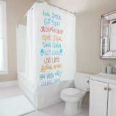 Live Simple 2 Douchegordijn (In situ)